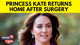 Kate Middleton News  Princess Of Wales Leaves Hospital After Abdominal Surgery  N18V [upl. by Tomchay784]