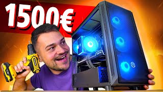 Wir BAUEN amp TESTEN den 1500€ GAMING PC 2023 [upl. by Ki952]