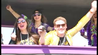 Mardi Gras Parade Bay St Louis Mississippi 2017 [upl. by Hukill437]