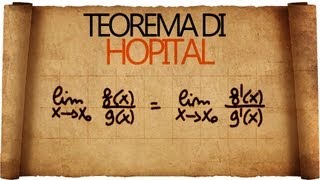 Teorema di Hopital  Spiegazione ed esempi di applicazione [upl. by Ainot311]