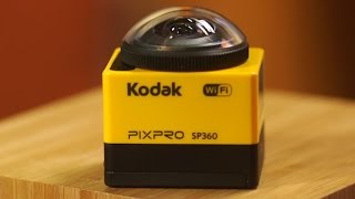 The palmsized Kodak Pixpro SP360 uses its big lens to capture immersive video [upl. by Ynafit]