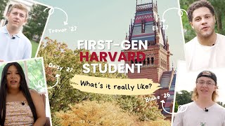 4 First Generation Students share what coming to Harvard is really like [upl. by Aniroc]