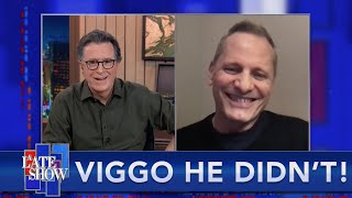 Viggo Mortensen Clears Up Some Rumors On A Late Show [upl. by Gney]