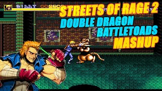 Streets of Rage 2  Battletoads VS Double Dragon  Billy Lee Playthrough [upl. by Arden]