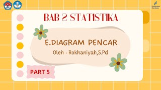 STATISTIKA Part 5  DIAGRAM PENCAR [upl. by Berliner]