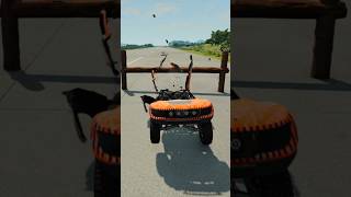 beamng drive crashes realistic  fortuner and creta vs Bus beamngdrive beamngcrashes beamng [upl. by Orten]