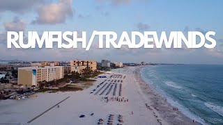 Weekend at RumFishTradewinds Resort  4k Drone Footage of St Pete Beach [upl. by Sinne72]