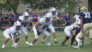 Brownsburg at CathedralGreensburg at GreenfieldCentral  Operation Football Week 2 [upl. by Nayrbo]