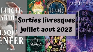 sorties livresques juillet aout 2023 [upl. by Ergener]