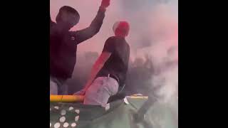 PYRO  Club Brugge vs Cercle Brugge pyro [upl. by Eimarrej324]