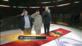 2010 Stanley Cup Finals Blackhawks vs Flyers Game 1 Anthem NBC [upl. by Eladnyl]