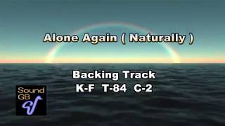 Alone Again Naturally  Backing Track  in Bb  Ts  Tp [upl. by Baniez]