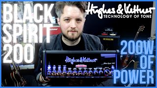 BLACK SPIRIT 200  Hughes amp Kettner  One Guitar Amp Every Guitar Tone You Need [upl. by Ardnekan820]