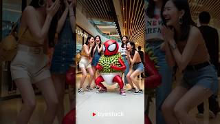 👉bokongdurian BS327 Durian Spidey Strikes Again 🕷️🍈 Who Can Handle the Spiky Suit 🤣🔥 [upl. by Nassi]