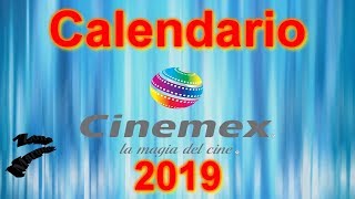 ZM Unboxing Calendario Cinemex 2019 [upl. by Parik90]