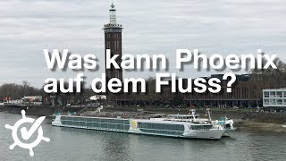 Was kann Phoenix auf dem Fluss  Vlog 1  MS Alena 2018 [upl. by Rosamond]