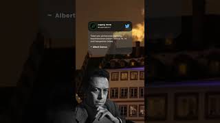 Albert Camus kesopanan biasa philosophy lifequotes albertcamus [upl. by Fendig]