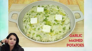 Garlic Mashed Potatoes Recipe How To Make Creamy Mashed Potatoes Mashed Potatoes [upl. by Saitam]