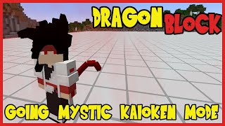 MYSTIC KAIOKEN WHAT Minecraft Dragon Block C Mod [upl. by Najar]