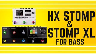 Line6 HX Stomp amp Stomp XL For Bass [upl. by Stout286]