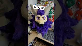 I made a big fursuit mane fursuitmaker furry [upl. by Loni678]