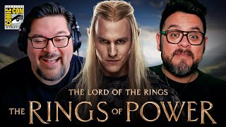 THE RINGS OF POWER  SDCC Trailer Reaction  The Lord of the Rings [upl. by Hazeefah]