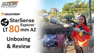 Celestron StarSense Explorer LT 80AZ  Unboxing Setup amp Review [upl. by Jezabelle]