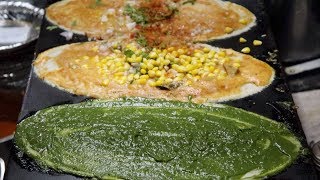 Top 10 Varieties Dosa Recipe In Hyderabad  Dosa Festival  Indian Street Food  Best Breakfast [upl. by Heath]