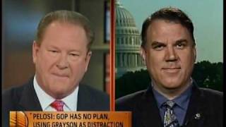 Alan Grayson on the Ed Schultz Show Response Has Been quotOverwhelmingly Positivequot [upl. by Bachman927]