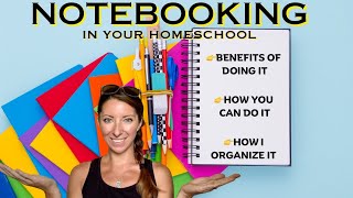 Notebooking in your Homeschool  Easy Fun Beneficial [upl. by Elohcin]