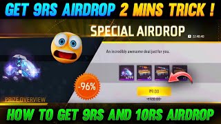 How To Get 9rs Airdrop In Free Fire In Tamil  Secret Special Airdrop Tips And Tricks  VOK Gaming [upl. by Ettesyl]