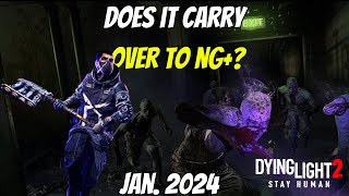 Everything That Does And Doesnt Carry Over To New Game Plus In Dying Light 2  January 2024 [upl. by Cassey]