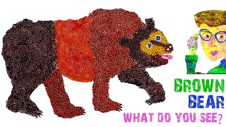 Brown Bear Brown Bear What Do You See Song for Kids  Sing Along  Eric Carle Animated Stories [upl. by Baryram254]