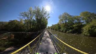 Great Miami River Trail Tipp City OH to Piqua OH round trip [upl. by Avi]