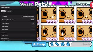 NEW Pet amp Gems Dupe Script for Pet Simulator X Pastebin Working 2023 April  Infinite Gems amp Pets [upl. by Ayitahs]