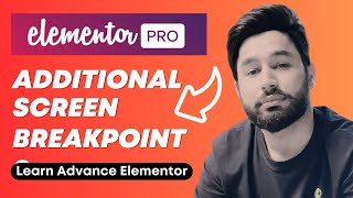 Elementor How to Add Additional Breakpoints  Fix Elementor Responsive Problem [upl. by Zimmerman]