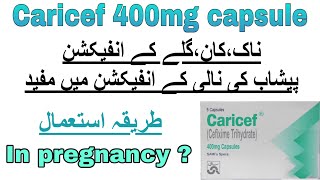 caricef 400 mg capsule uses in urdu Cefixime capsuleTreat infectionsHow to use side effects [upl. by Broddy]