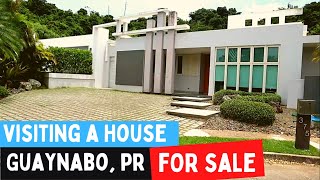 Visité casa de lujo a la venta en Guaynabo PR cerca de Baldwin School [upl. by Airod535]