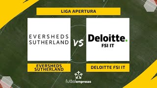 Deloitte FSI rescata un punto y frena a Eversheds [upl. by Enileqcaj]