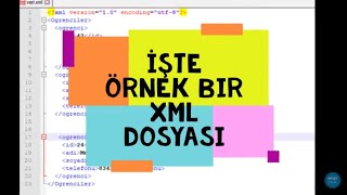 C DERSLERİ  Xml Dosyasından Tek Tek Veri Okuma XML NEDİR [upl. by Eliott]