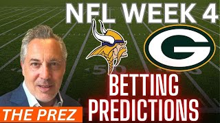 Minnesota Vikings vs Green Bay Packers Predictions and Picks  2024 NFL Week 4 Bets [upl. by Godbeare870]