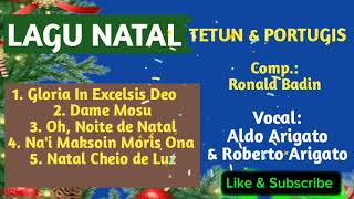 Lagu Natal Tetun amp Portugis CompRonald Badin Vocal Aldo Arigato amp Roberto Arigato [upl. by Alehs]