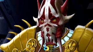 SWTOR  Rattataki  Sith Inquisitor  Light Side  Companions  Xalek [upl. by Ardnossak1]