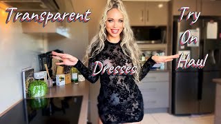 Evening Dresses TryOn Haul SHEIN  EllieKarrx 🖤 [upl. by Tiffie]