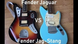 Nirvana sound Fender Jaguar vs Fender JagStang [upl. by Enalahs]