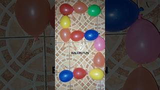 ASMR Water Colors Number 5  Happy Smiling Ballon Pop Reverse asmr balloonpopping balonfun [upl. by Nilkcaj137]