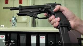 KSC Metal M93R II Burst Mode GBB Airsoft Pistol HD [upl. by Anirav]