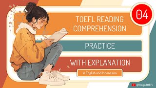 TOEFL Reading Comprehension Practice 004  Inferences  Implied Detail Question [upl. by Wurtz]