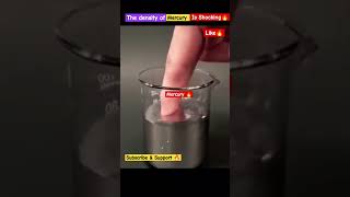 Thats how Mercury behaves short🔥😱 experiment with mercury science mercury experiment shorts [upl. by Eittak515]