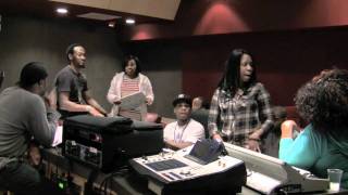 In The Studio with Kirk Franklin  quotI Smilequot [upl. by Ttoile]